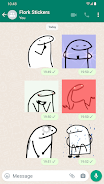 Flork Stickers memes WASticker Zrzut ekranu 2