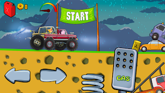 Kids Monster Truck Racing Game Ảnh chụp màn hình 0