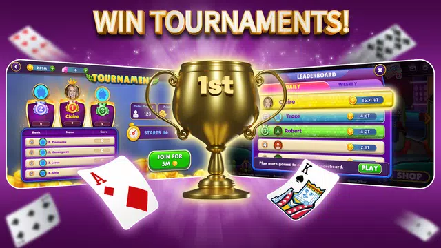 Gin Rummy Elite: Online Game ဖန်သားပြင်ဓာတ်ပုံ 3