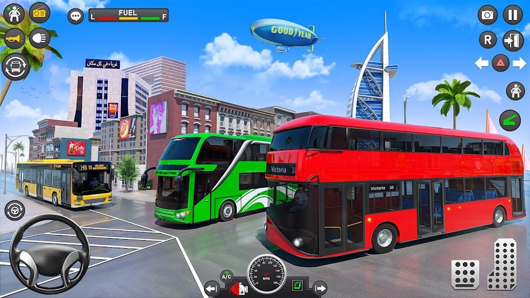 Coach Bus Simulator Games Mod Скриншот 2