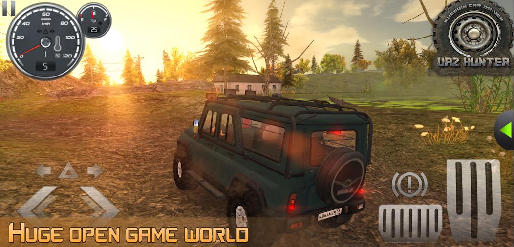 Russian Car Driver UAZ HUNTER Mod Ekran Görüntüsü 0