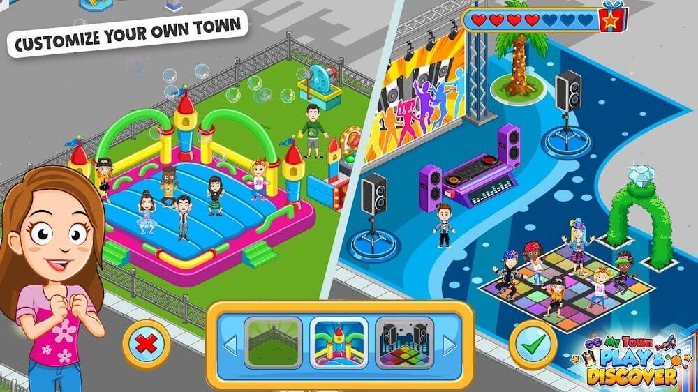 My Town: Jogos da Cidade Captura de tela 1