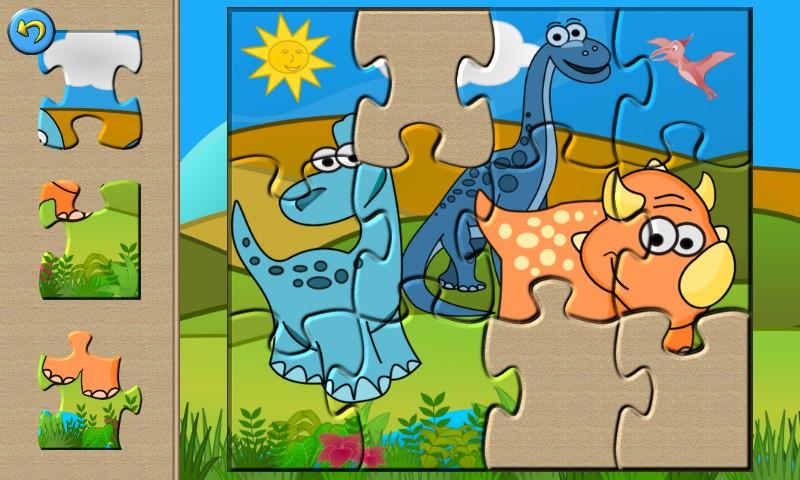 Dino Puzzle Kids Dinosaur Game ဖန်သားပြင်ဓာတ်ပုံ 3