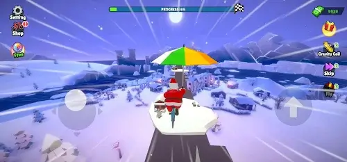 Santa Bike Master ဖန်သားပြင်ဓာတ်ပုံ 2