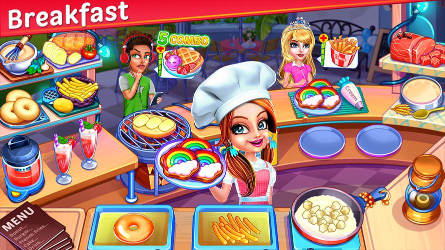 Cooking Express Cooking Games Скриншот 2