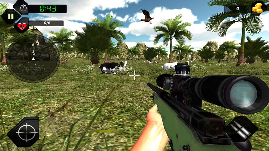 Rabbit Hunting 3D Screenshot 1