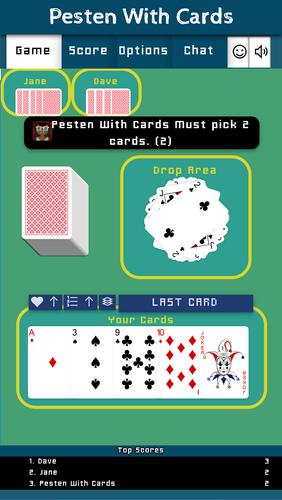 Pesten With Cards Screenshot 2