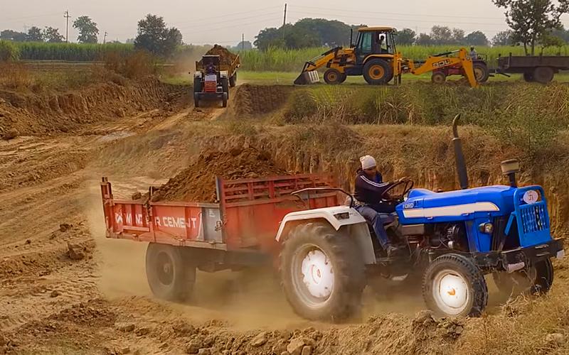 Tractor Trolley Farming Drive ဖန်သားပြင်ဓာတ်ပုံ 0