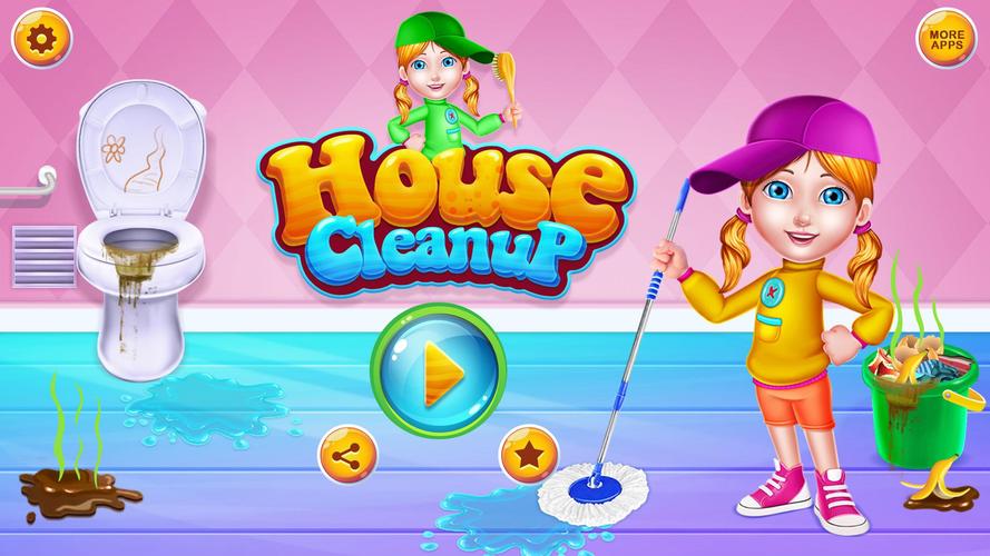 My Messy Home Cleanup Captura de pantalla 0