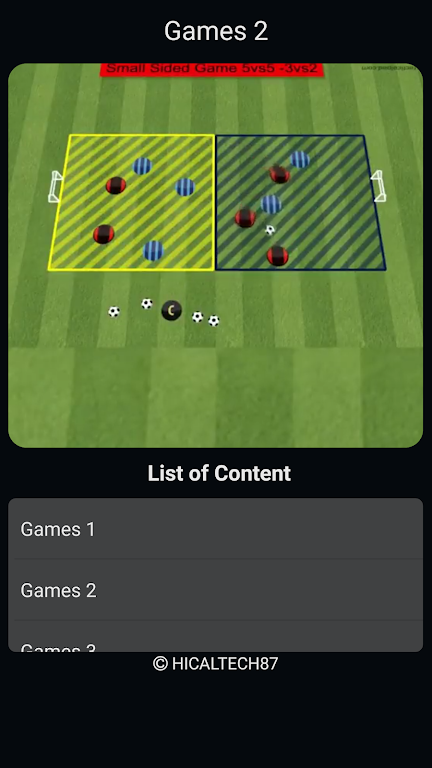 Football Small Sided Games ဖန်သားပြင်ဓာတ်ပုံ 2