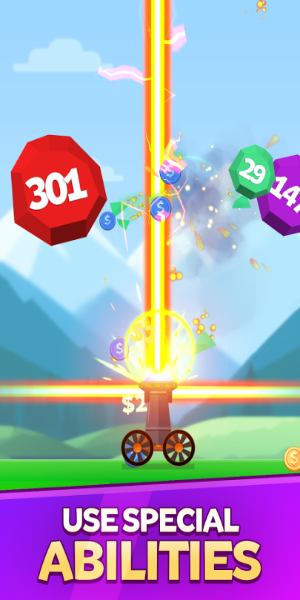 Ball Blast Cannon blitz mania Ekran Görüntüsü 2