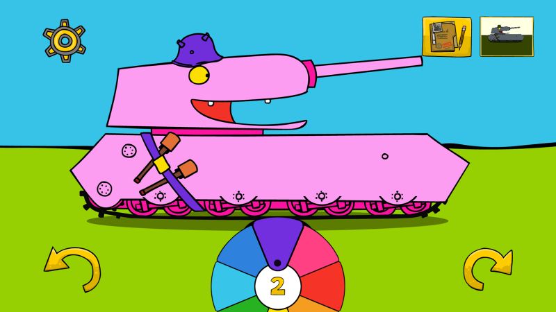 Schermata Tanktoon RanZar Coloring 1