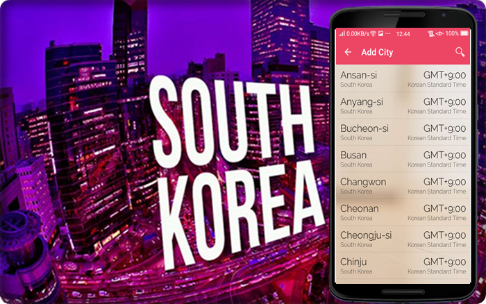 South Korea time Ekran Görüntüsü 1
