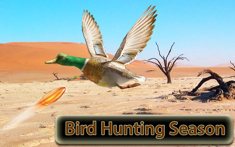 Desert Birds Sniper Shooter 3D ဖန်သားပြင်ဓာတ်ပုံ 0