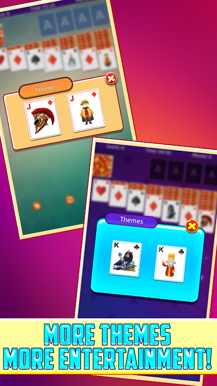 Solitaire Classic: Free Card Game Schermafbeelding 2