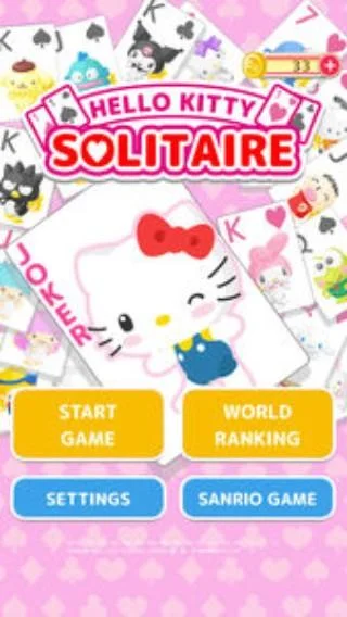 Hello Kitty Solitaire Captura de pantalla 0