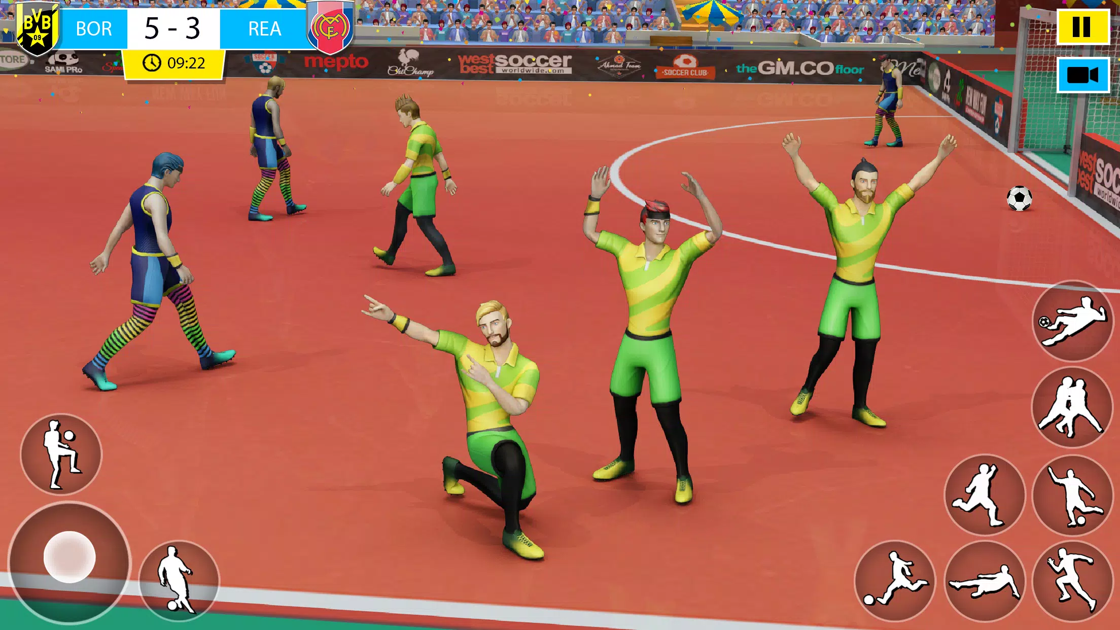 Indoor Futsal: Football Games Screenshot 2