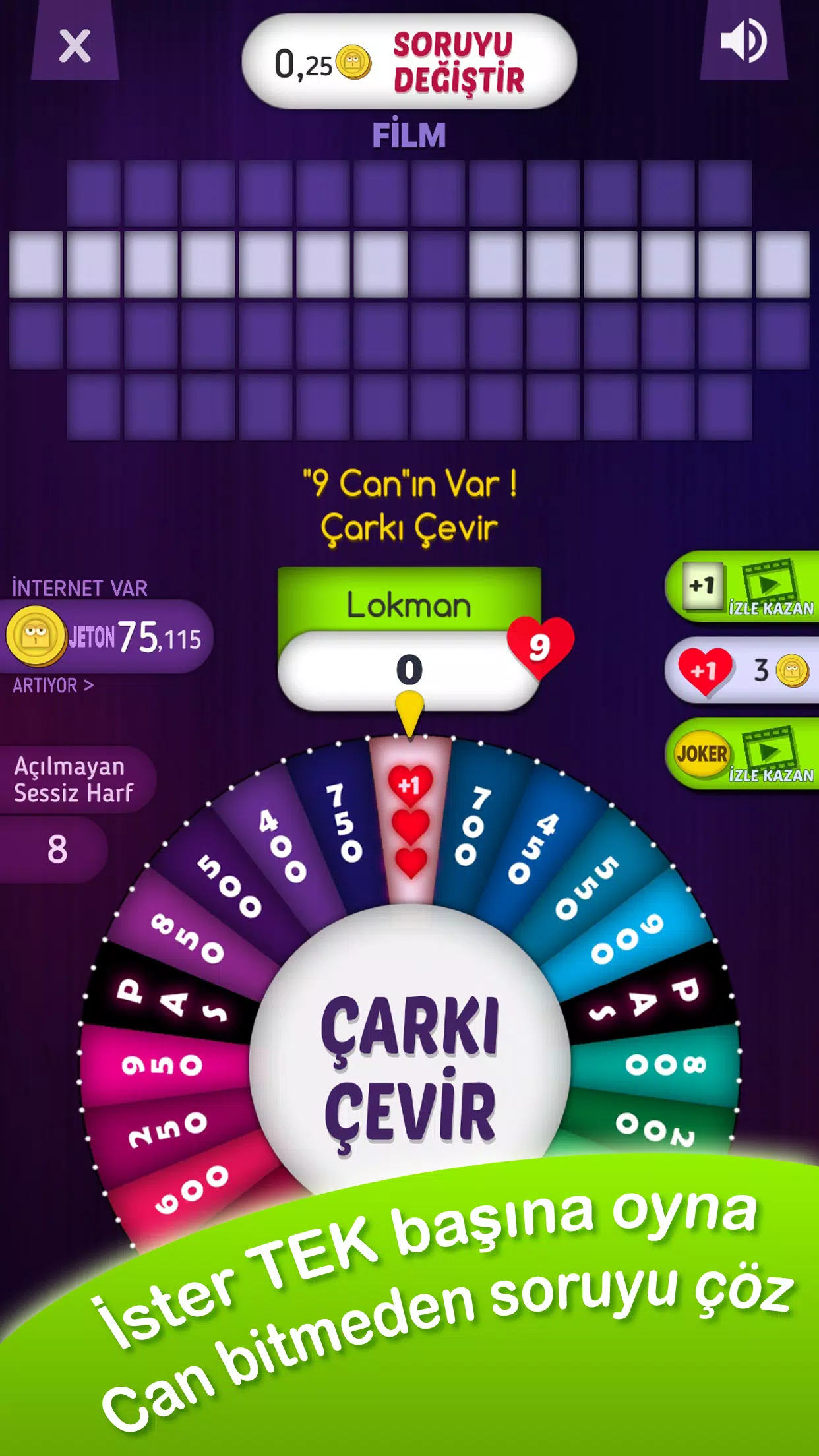 Çarkıfelek Mobil - Zarf Seç ภาพหน้าจอ 0