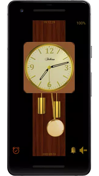 Modern Pendulum Wall Clock Capture d'écran 2