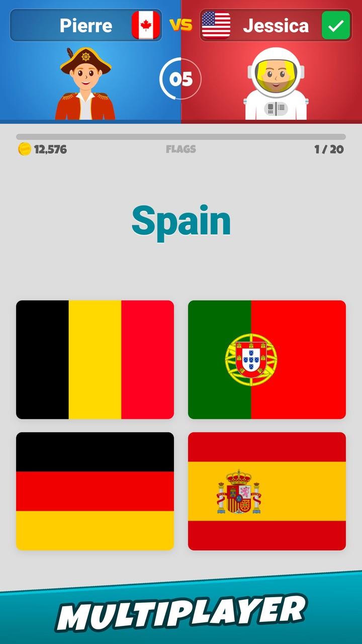 Flags of the World 2: Quiz Tangkapan skrin 2