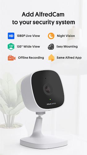 Schermata AlfredCamera Home Security app 2