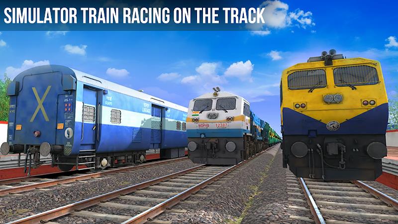 Ind Express Train Simulator Tangkapan skrin 1