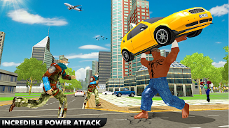 Black Monster Hero City Battle Capture d'écran 2