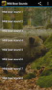 Wild Boar Sounds Ekran Görüntüsü 0