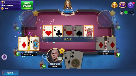 Texas Holdem Mania: Poker Game ภาพหน้าจอ 1