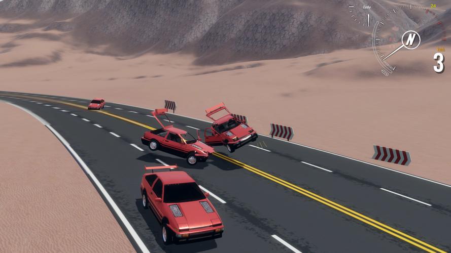 Car Crash Simulator Sandbox 3D Tangkapan skrin 2