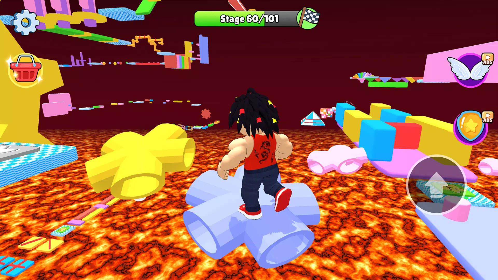 Parkour Adventure Jump Up Game スクリーンショット 3