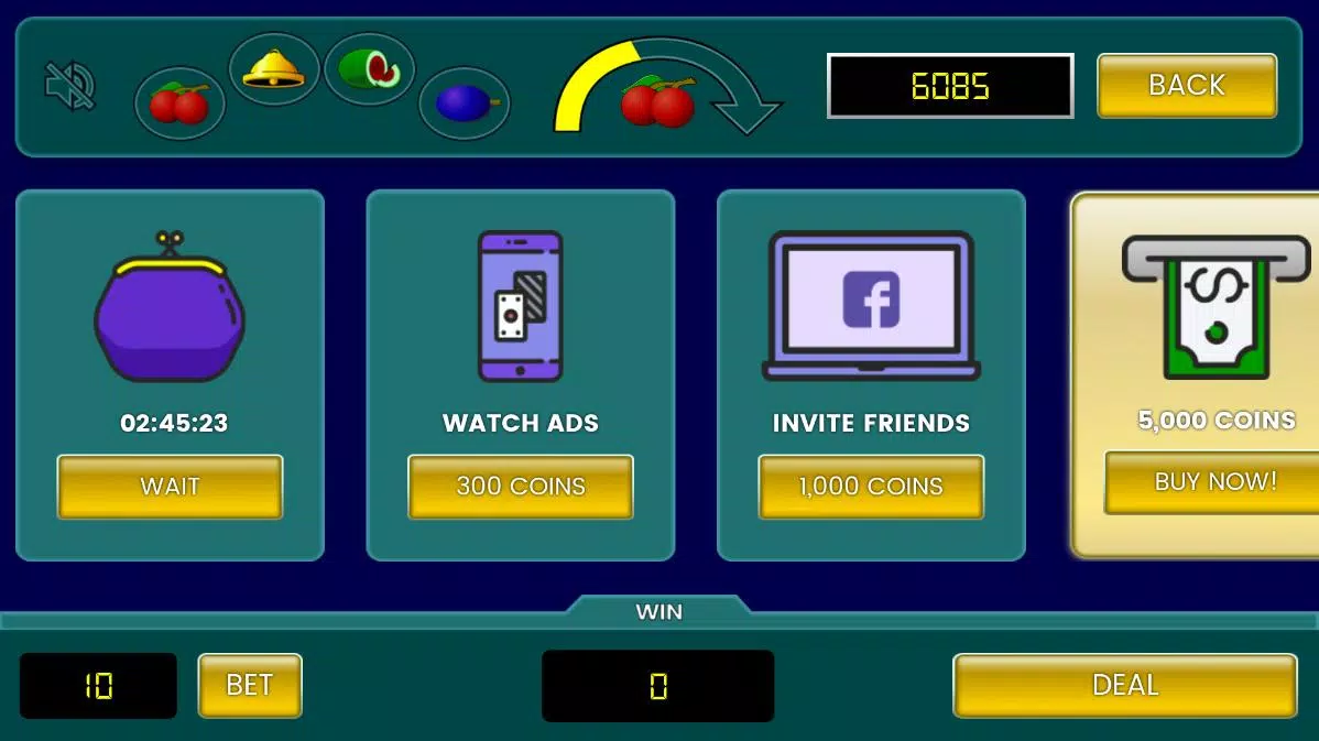 Fruit Poker Classic Screenshot 1