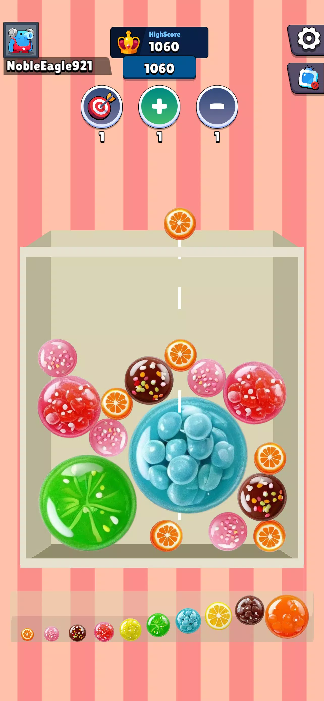 Candy Merge 스크린샷 0