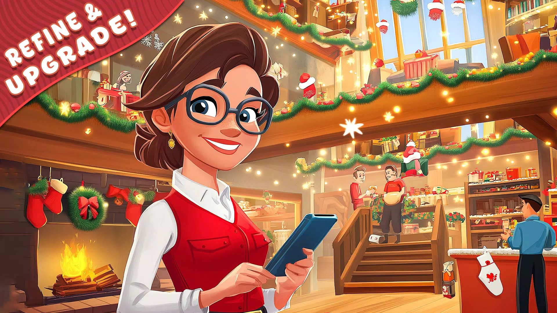 Hotel games: idle hotel tycoon Скриншот 0