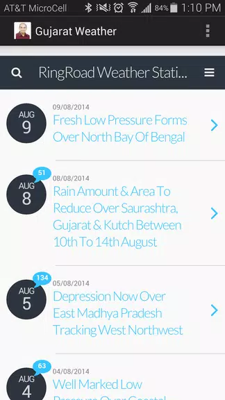 Gujarat Weather應用截圖第0張