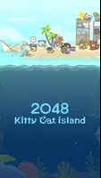 2048 Kitty Cat Island Schermafbeelding 1