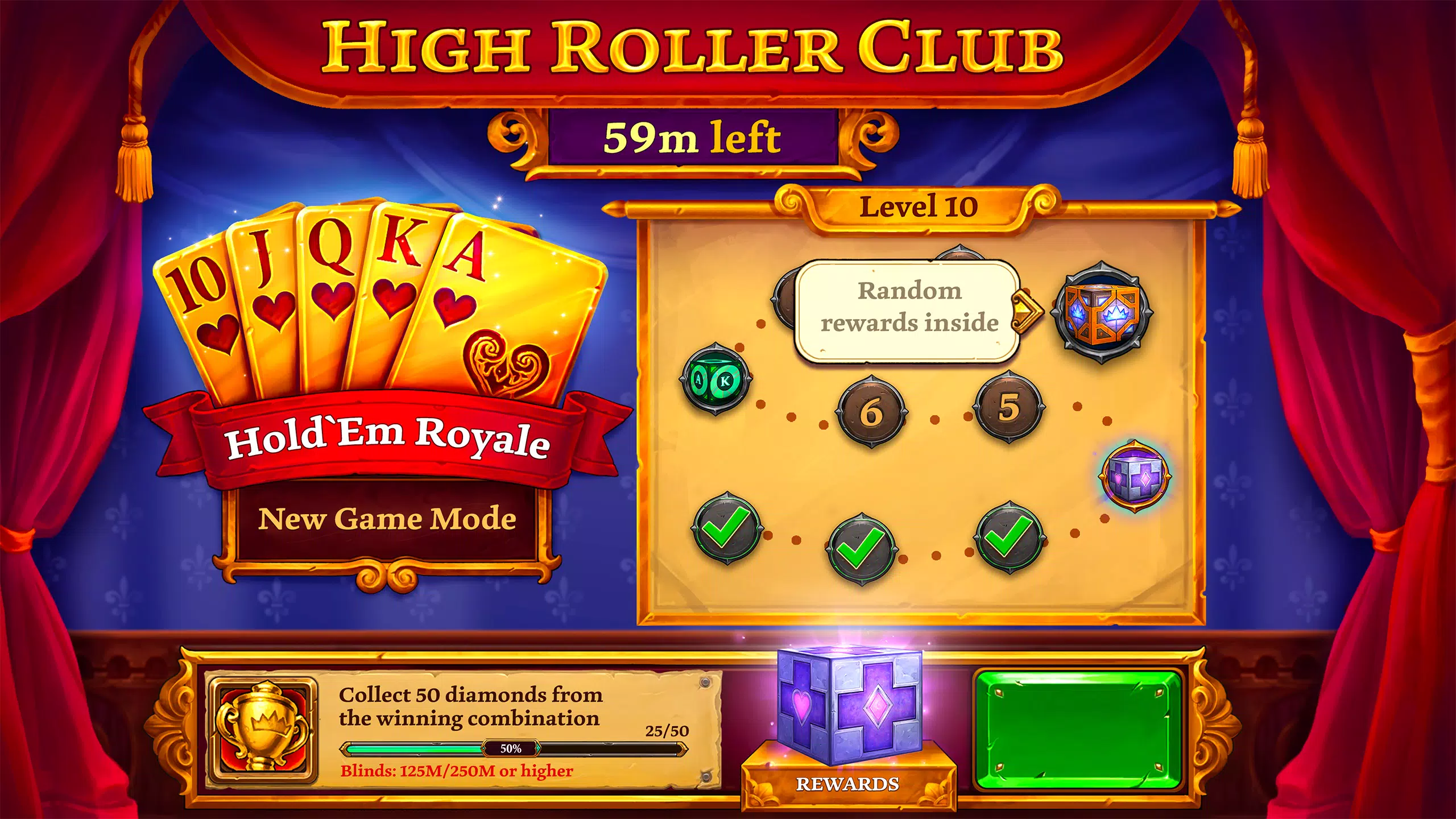 Texas Holdem Poker & Blackjack Screenshot 1