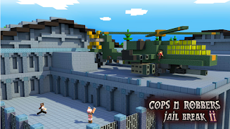 Cops N Robbers: Prison Games 2 Ảnh chụp màn hình 1