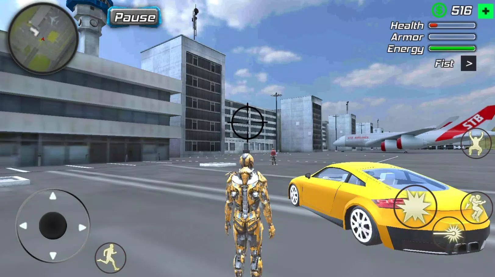 Super Crime Iron Hero Robot Screenshot 3