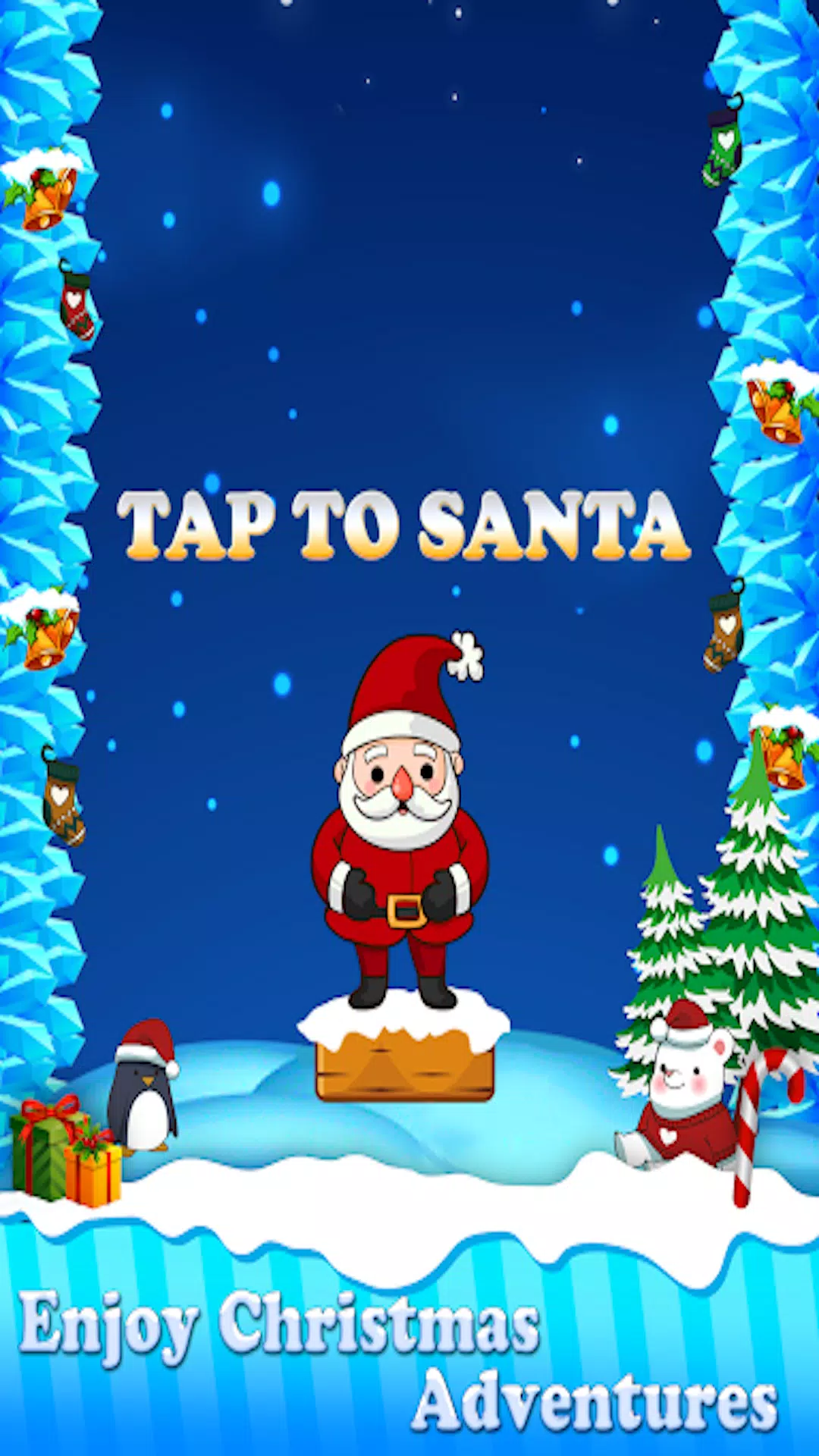 Christmas Game Santa Jump 2024 Schermafbeelding 3