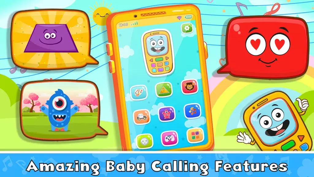 Baby Phone Game: Kids Learning Schermafbeelding 0