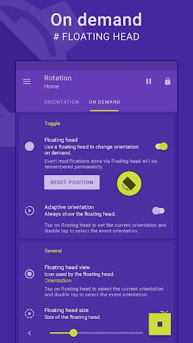 Rotation | Orientation Manager Schermafbeelding 2