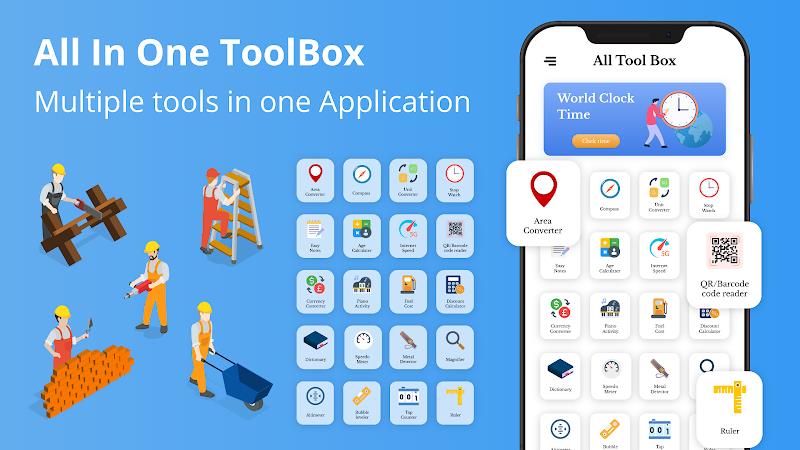 All In One Tools-Smart Toolbox Ekran Görüntüsü 0