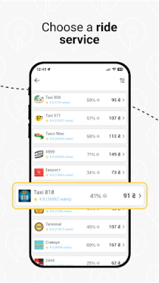 Taximer: compare taxi prices ဖန်သားပြင်ဓာတ်ပုံ 1