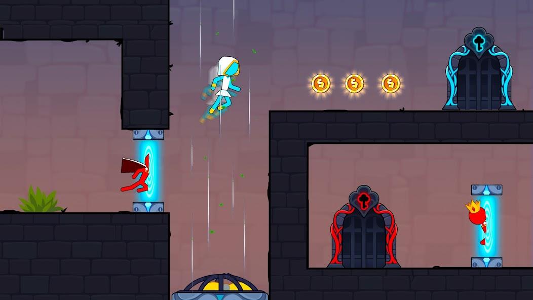 Stickman Red boy and Blue girl Mod Screenshot 1