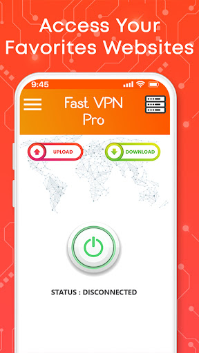 Fast VPN Pro Schermafbeelding 2