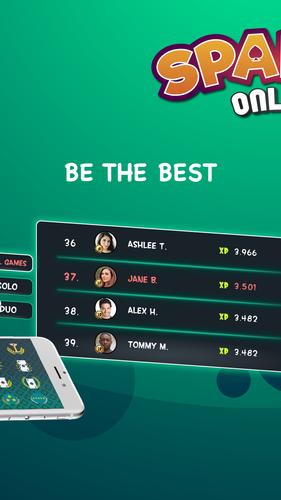 Spades - Play Online Spades ဖန်သားပြင်ဓာတ်ပုံ 1