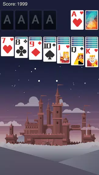 Schermata Solitaire FairyTaleCastleTheme 0