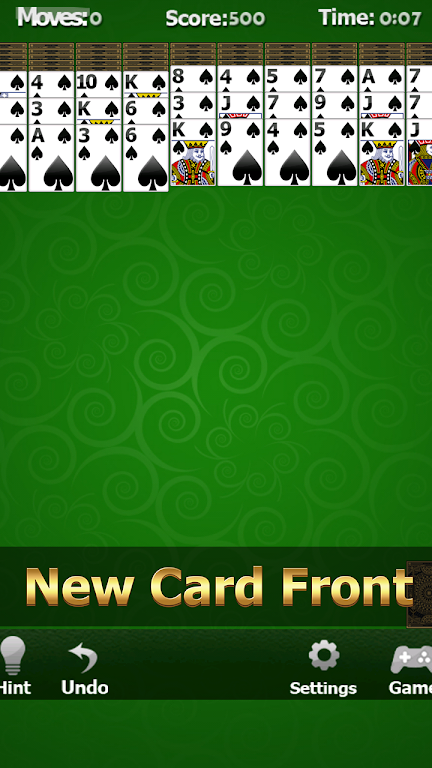 Solitaire Free Cell Captura de pantalla 3