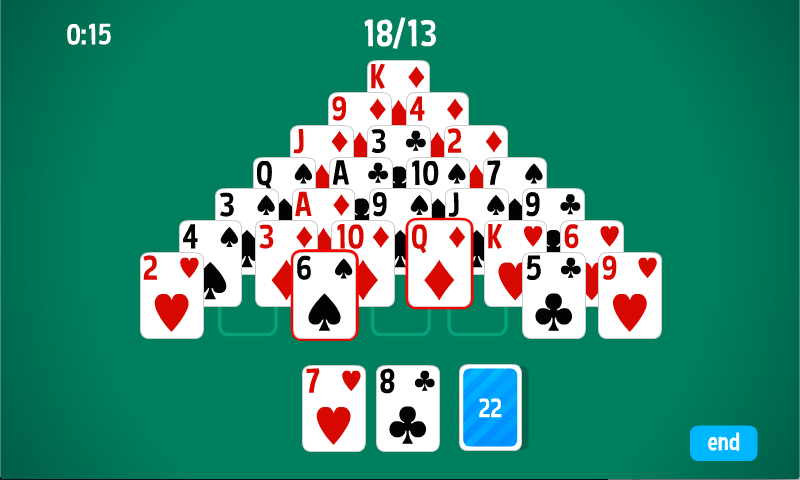 Pyramid Solitaire HD card game應用截圖第3張
